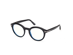 001 - Shiny Black with Clear Lenses