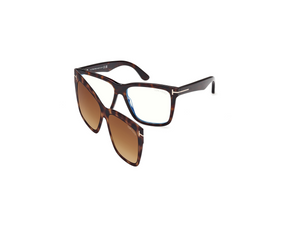 052 - Dark Havana with Gradient Brown Lenses