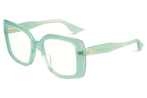 DTX716-A-03 Green Beach Glass with Clear Lenses