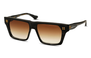 DTS720-A-01 Ink Swirl with Dark Brown to Clear Gradient Lenses