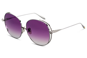 DTS156-A-02 Lilac Chrome with Dark to Light Lavender Gradient Lenses