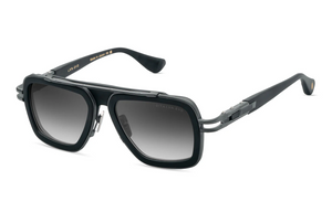 DTS403-A-05 Matte Black - Black Iron with  Dark Grey to Clear Gradient Lenses