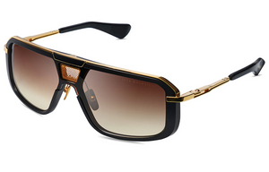 DTS400-A-01-Z Matte Black - Yellow Gold - Black Rhodium with Brown to Clear Lenses