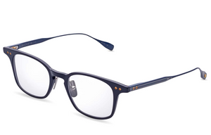 DTX149-A - 03 Matte Navy - Silver - White Gold with Clear Lenses