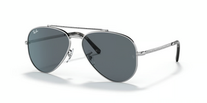 003/R5 - Silver with Blue Lenses