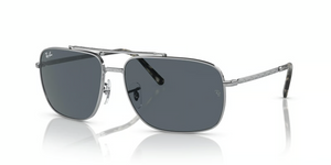 003/R5 - Silver with Blue Lenses