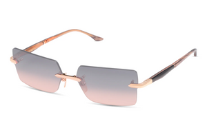 DTS462-A-02 Rose Gold - El Mirage Swirl with Dark Grey to Peach Gradient Lenses