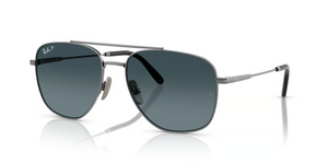 165/S3 - Gunmetal with Polarized Blue Gradient Lenses