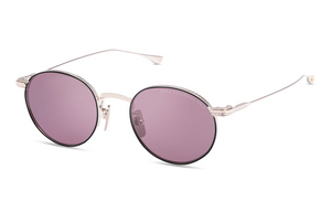 DTS168-A-01 Black - Silver-Black with Plum Lenses