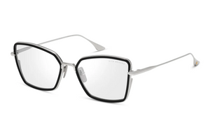 DTX196-A-03 Silver - Black with Clear Lenses