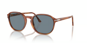 96/56 - Terra Di Siena with Light Blue Lenses