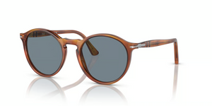 96/56 - Terra Di Siena with Light Blue Lenses