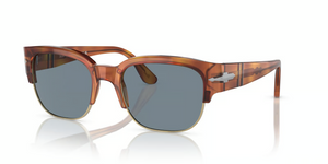 96/56 - Terra Di Siena with Light Blue Lenses