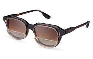 DTS707-A-02 Tortoise - Antique Silver with Brown to Clear Gradient Lenses