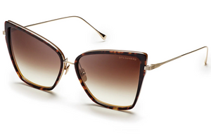21013-B-TRT-GLD-59-Z Tortoise/Gold with Brown Gradient Lenses