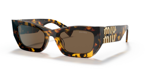 VAU06B - Honey Havana with Dark Brown Lenses