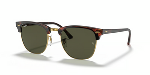 W0366 - Tortoise On Gold with G-15 Green Lenses
