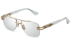 DTX146-A-02  White Gold - White with Clear Lenses