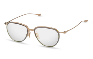 DTX421-A-01 White Gold - Grey Crystal with Clear Lenses