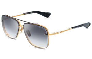 DTS121-62-01-Z Yellow Gold - Black Rhodium with Grey to Clear Gradient Lenses