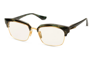 DTX432-A-03 Yellow Gold - Arctic Sky Swirl with Clear Lenses