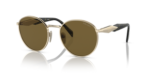 ZVN01T - Pale Gold with Dark Brown Lenses