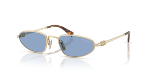ZVN60O - Pale Gold with Light Blue Lenses