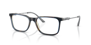 ZXH1O1 - Denim Tortoise with Clear Lenses