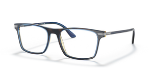 ZXH1O1 - Denim Tortoise with Clear Lenses
