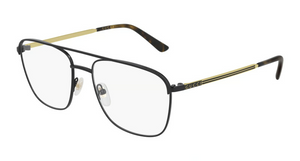 001 - Black with Clear Lenses