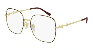 002 - Havana with Clear Lenses