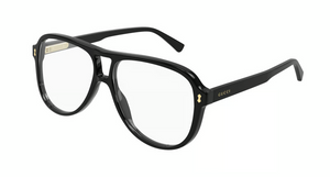 001 - Black with Clear Lenses