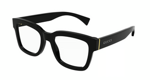 001 - Black with Clear Lenses