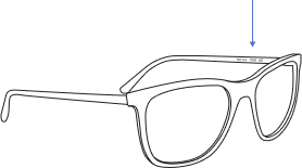 Size guide diagram